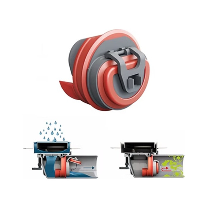 Душевой трап Devit Basic BA60210 (60 см, хром), Цвет производителя: хром, Доступные размеры: 60, фото 7