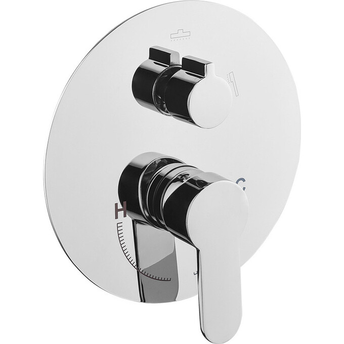 Душевая система Devit Style Chrome 1711270 (хром, скрытого монтажа), Цвет производителя: хром, фото 2