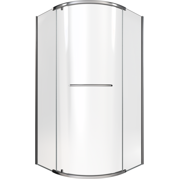 Душова кабіна Devit Comfort FEN1223 (100х100 см, скло прозоре, профіль хром), Доступні розміри: 100 x 100, Колір виробника: хром, фото 