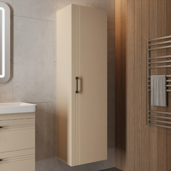 Пенал у ванну Devit Urbanis Beige 454170BE (40 см, бежевий, підвісний), Доступні розміри: 40, Колір виробника: бежевий, фото , изображение 2