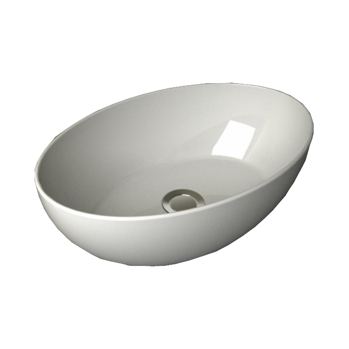 Умивальник Devit Ovale 1513136 (45x30 см, чаша), фото 