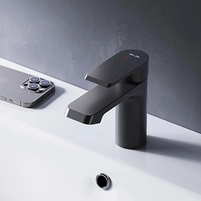 Змішувач для умивальника Am.Pm Flash F9H02122 (чорний матовий), Колір виробника: чорний матовий, фото , изображение 3