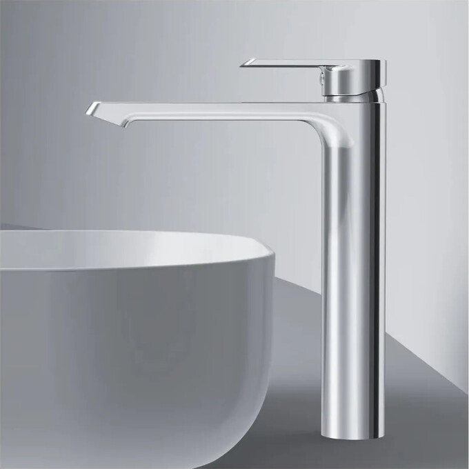 Змішувач для умивальника Am.Pm Flash F9H92000 (хром, високий), фото , изображение 4