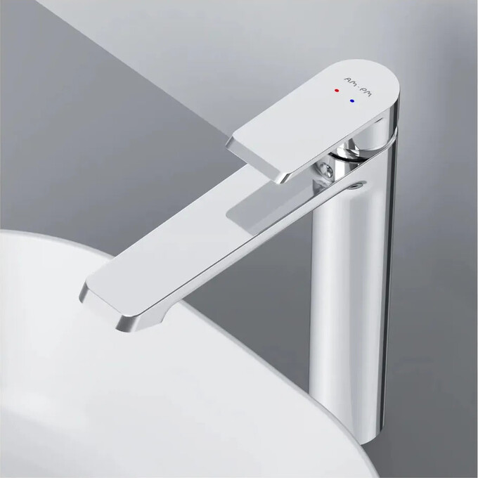 Змішувач для умивальника Am.Pm Flash F9H92000 (хром, високий), фото , изображение 6