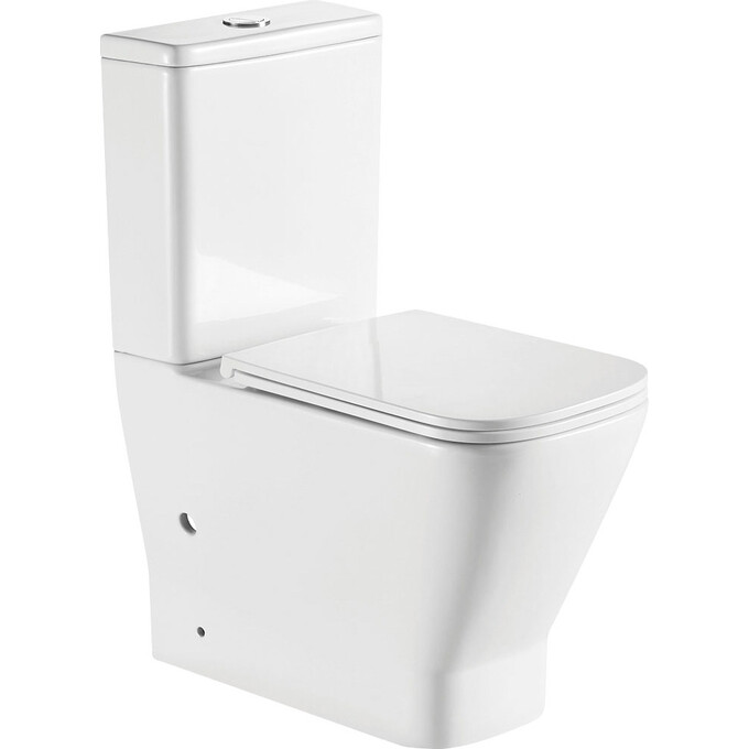 Безободковый унитаз-компакт Koller Pool Trend Smart Tornado 3.0 1886570199 (воронкообразный, с сиденьем), фото 