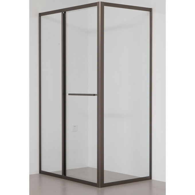 Душова кабіна Volle Cruze 1047.134705 (120x80 см, скло прозоре, профіль сірий матовий), Доступні розміри: 120 x 80, Колір виробника: сірий матовий, фото , изображение 3