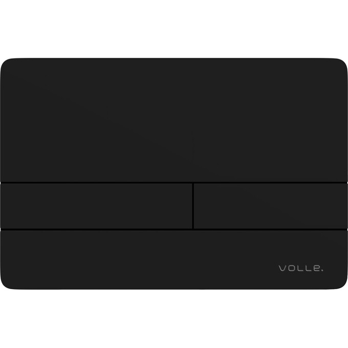 Кнопка змиву Volle Alegra Ola De La Noche 2230.010204 (чорна матова), фото 