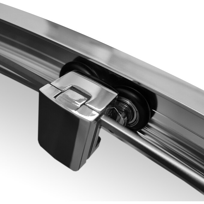 Комплект Radaway: душевая кабина Alienta A Chrome + поддон Tinos 10228080-01-01KT (80x80 см, стекло прозрачное, профиль хром, с сифоном), фото 5