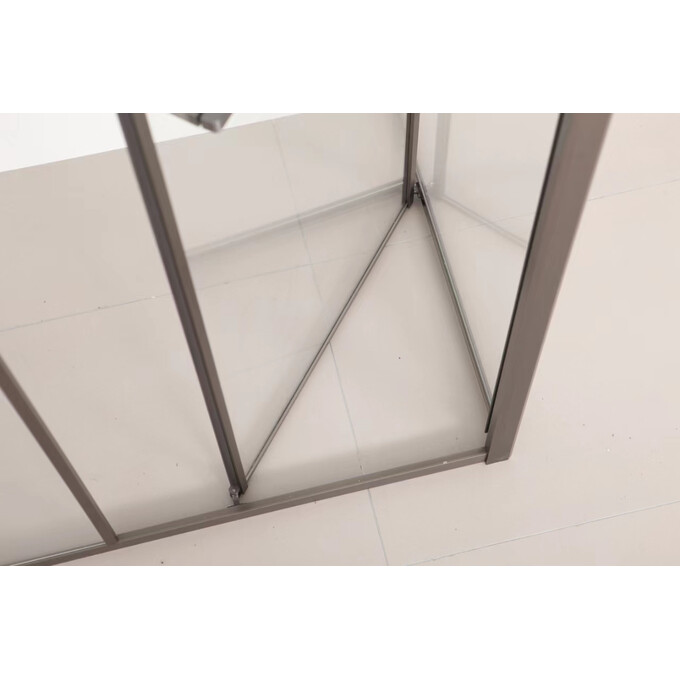 Душова кабіна Volle Cruze 1047.134705 (120x80 см, скло прозоре, профіль сірий матовий), Доступні розміри: 120 x 80, Колір виробника: сірий матовий, фото , изображение 5