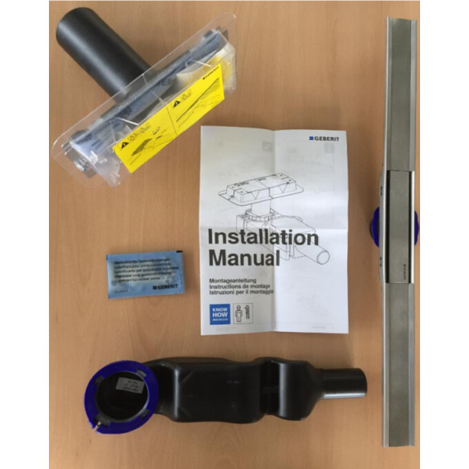 Душевой трап Geberit CleanLine20 Basic 154.452.00.1 (60 см, нержавейка), фото 3