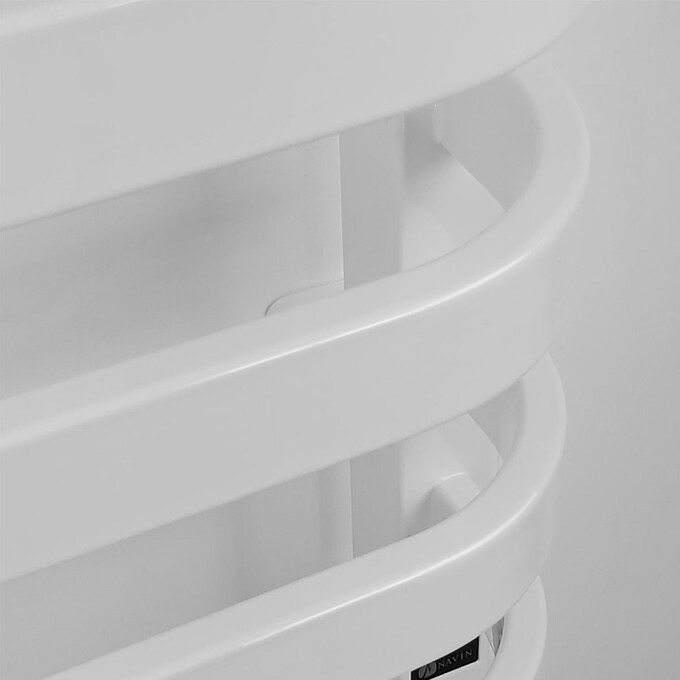 Электрический полотенцесушитель Navin Stugna Sensor 12-149053-4812 (480x1200, белый глянцевый, правый, сенсорный, с таймером), Доступные размеры: 480 x 1200, Цвет производителя: белый глянец, Подключение полотенцесушителя: правое, фото 5