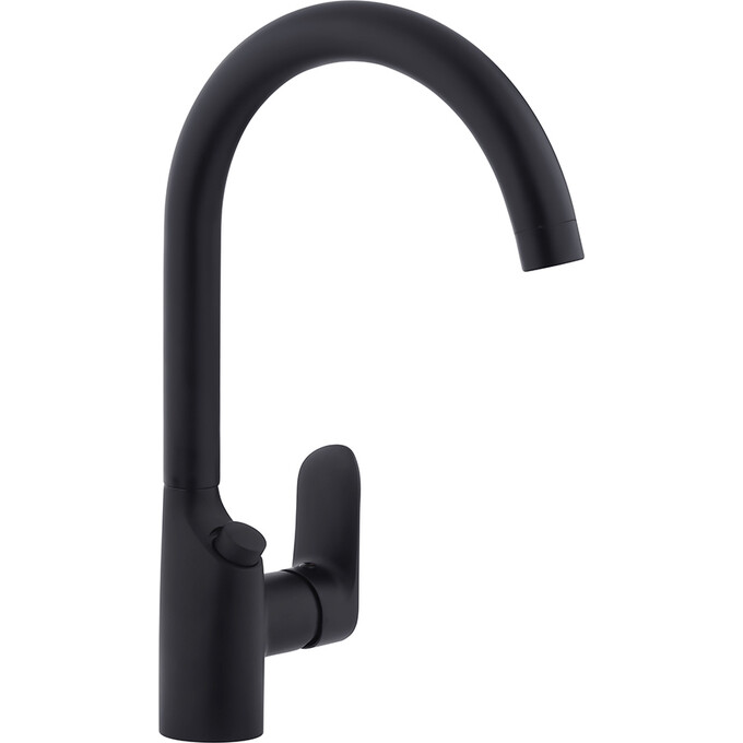 Смеситель для кухни Perla Leo PBZ6902B (черный матовый, с подключением питьевой воды), Цвет производителя: черный матовый, фото 