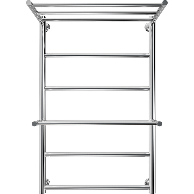 Водяной полотенцесушитель Mario Inox Анкона 1.8.044544.P (530x770, с полкой), фото 2