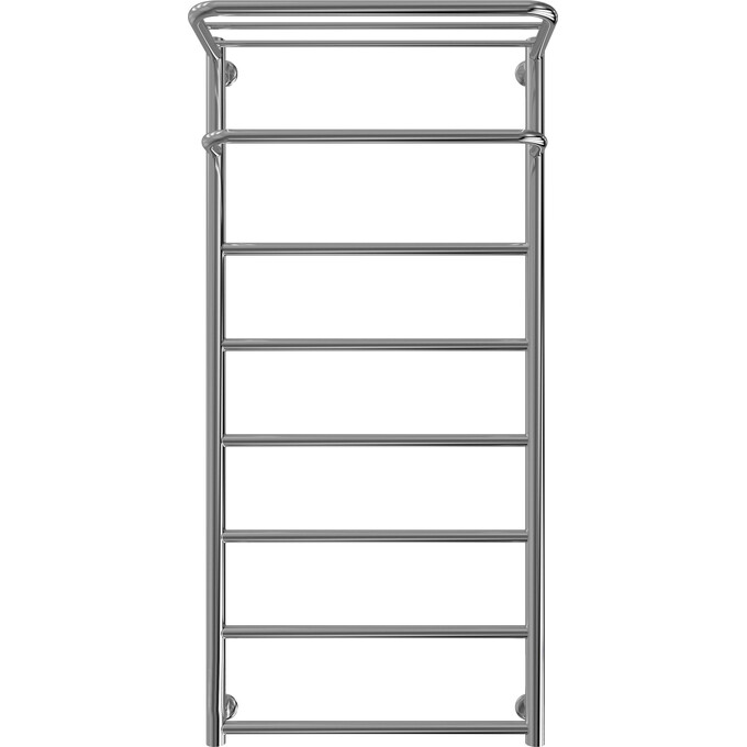 Водяной полотенцесушитель Mario Inox Готель 1.8.044543.P (530x1170, с полкой), Доступные размеры: 530 x 1170, фото 2