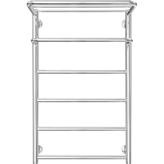 Водяной полотенцесушитель Mario Inox Готель 1.8.044541.P (530x770, с полкой), Доступные размеры: 530 x 770, фото 2