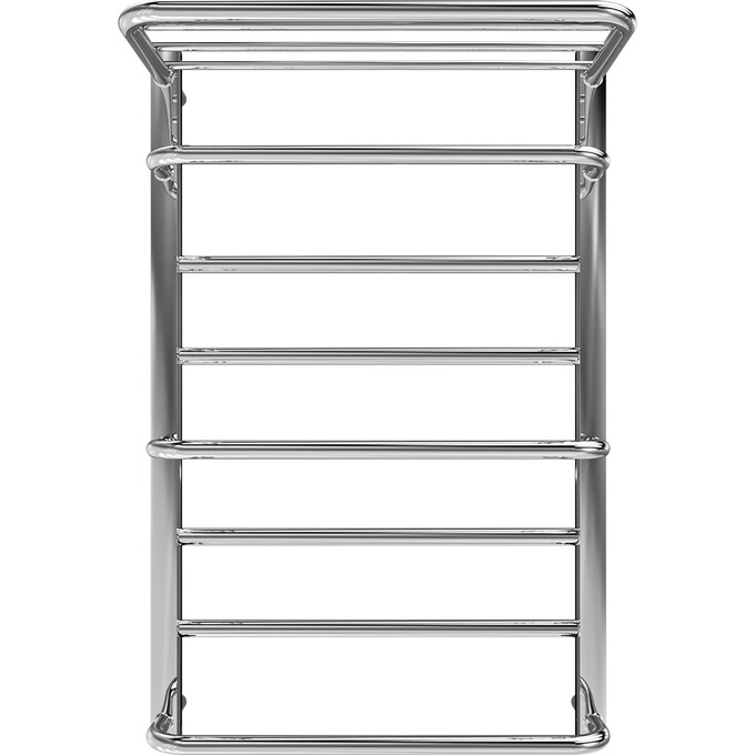 Водяной полотенцесушитель Mario Inox Люксор 1.7.044586.P (530x770, белый глянец/белый матовый/бронза/графит/золото/черный матовый/хром, с полкой), Доступные размеры: 530 x 770, фото 2