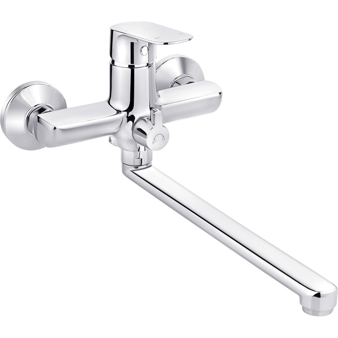 Смеситель для ванны Perla Alex PBZ6109 (с лейкой и шлангом), фото 