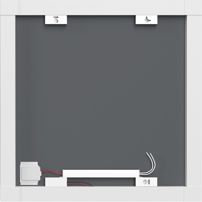 Дзеркало для ванної кімнати RJ RJ-021 (RJMI000-2521, 75x85 см, з LED-підсвічуванням), Доступні розміри: 75 x 85, фото , изображение 2