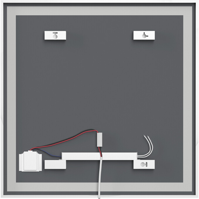 Зеркало для ванной комнаты RJ RJ-016 (RJMI000-2516, 65x75 см, с LED-подсветкой), Доступные размеры: 65 x 75, фото 2