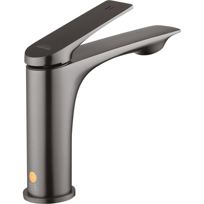 Комплект змішувачів для ванної кімнати та кухні Kroner Graz KRGRP03815GRP010 (GRP03815+GRP010, графіт), фото , изображение 12