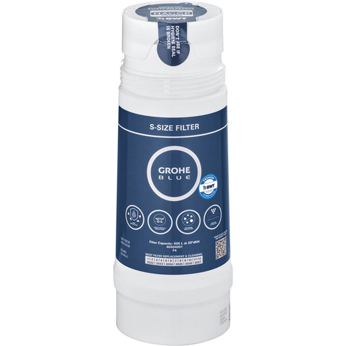 Набор для кухни 3 в 1 Grohe 30594040: смеситель для кухни Blue Pure StartCurve 30592000 + фильтр Blue S-Size 40404001 + головка 64508001, фото 8