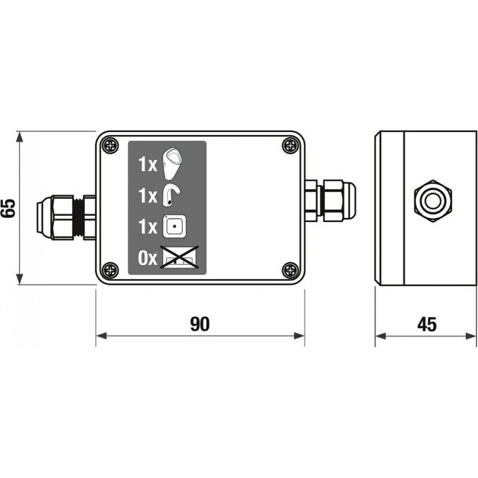 Блок питания Jika 24V H8950910000001 (для 1-го писсуара), фото 2
