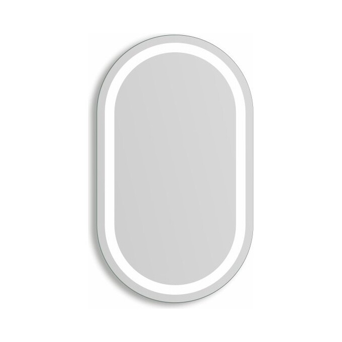 Дзеркало для ванної кімнати RJ RJ-023 (RJMI000-2523, 60x80 см, з LED-підсвічуванням), Доступні розміри: 60 x 80, фото 