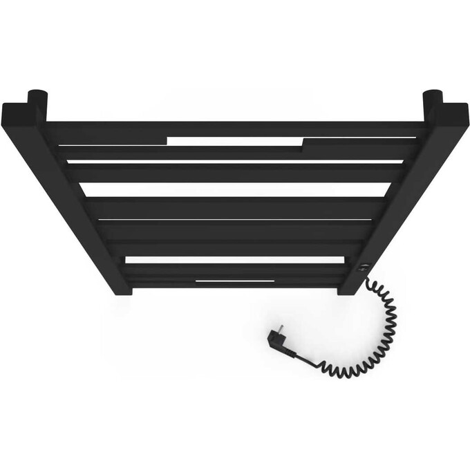 Электрический полотенцесушитель Laris Зебра Афина ЧФ(Ч)9 R2 73207853 (500x1100, черный матовый, правый, с таймером), Доступные размеры: 500 x 1100, Цвет производителя: черный матовый, Подключение полотенцесушителя: правое, фото 4