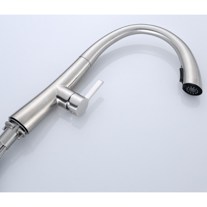 Смеситель для кухни Perla Austin PBZ6922 (с выдвижной лейкой), фото 2