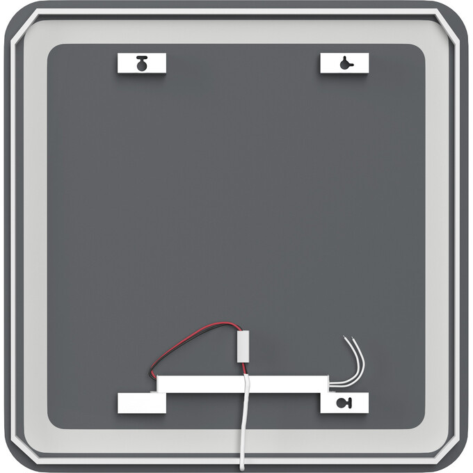 Дзеркало для ванної кімнати RJ RJ-008 (RJMI000-2508, 70x70 см, з LED-підсвічуванням), Доступні розміри: 70 x 70, фото , изображение 2