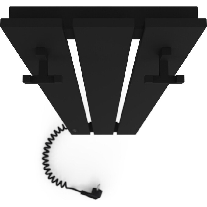 Электрический полотенцесушитель Laris Зебра Бостон ЧФ(Ч)3 R2 73207918 (230x1200, черный матовый, левый, с таймером), Доступные размеры: 230 x 1200, Цвет производителя: черный матовый, Подключение полотенцесушителя: левое, фото 5