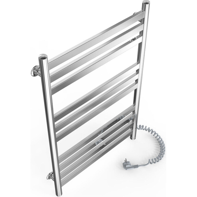 Электрический полотенцесушитель Laris Кватро П10 S3 73207885 (500x800, хром/белый/черный/золото/бронза, правый, сенсорный, с таймером), Доступные размеры: 500 x 800, Подключение полотенцесушителя: правое, фото 3