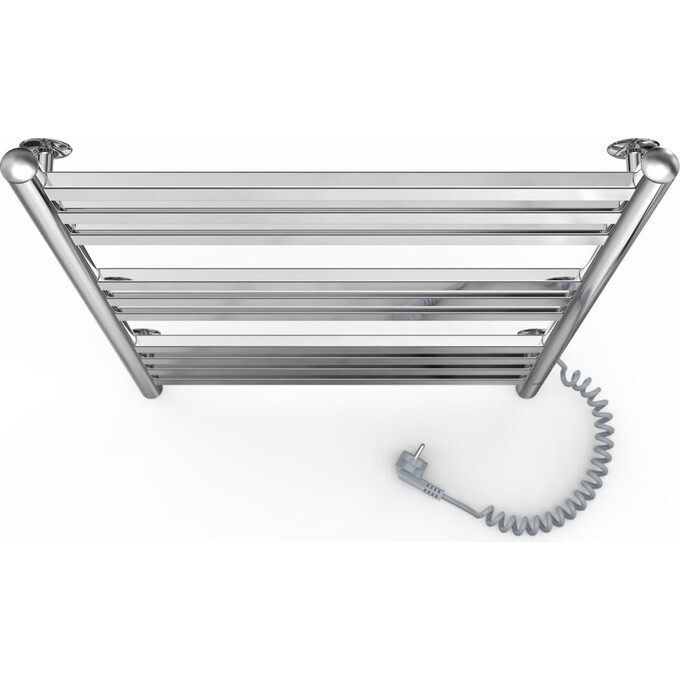 Электрический полотенцесушитель Laris Кватро П10 S3 73207885 (500x800, хром/белый/черный/золото/бронза, правый, сенсорный, с таймером), Доступные размеры: 500 x 800, Подключение полотенцесушителя: правое, фото 4