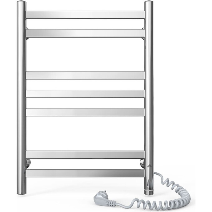 Электрический полотенцесушитель Laris Кватро П7 S3 73207888 (400x600, хром/белый/черный/золото/бронза, правый, сенсорный, с таймером), Доступные размеры: 400 x 600, Подключение полотенцесушителя: правое, фото 3