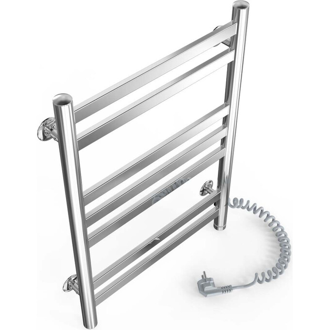 Электрический полотенцесушитель Laris Кватро П7 S3 73207888 (400x600, хром/белый/черный/золото/бронза, правый, сенсорный, с таймером), Доступные размеры: 400 x 600, Подключение полотенцесушителя: правое, фото 4