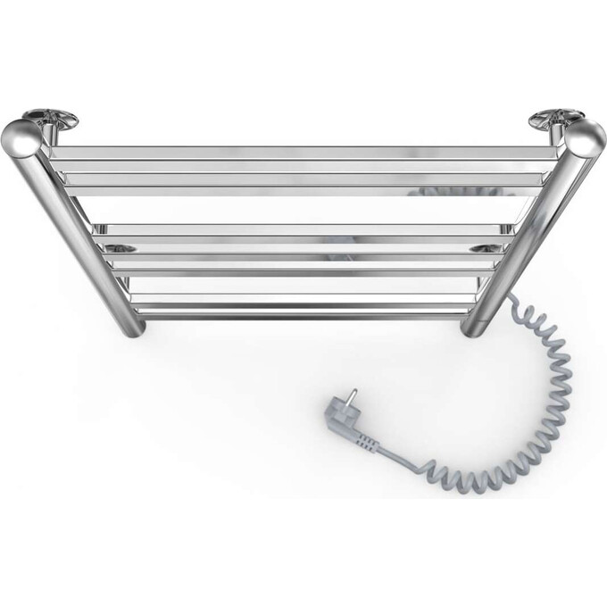 Электрический полотенцесушитель Laris Кватро П7 S3 73207888 (400x600, хром/белый/черный/золото/бронза, правый, сенсорный, с таймером), Доступные размеры: 400 x 600, Подключение полотенцесушителя: правое, фото 5