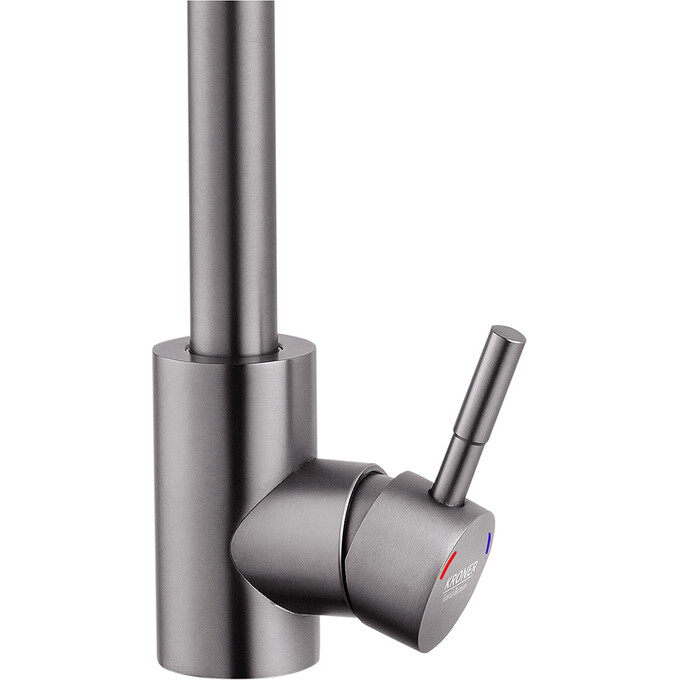 Кухонна мийка зі змішувачем Kroner KRS5843HMPVDSCH035PVDSP026 (58x43 см, 3.0/1.0 мм, з коландером, дозатором та сифоном), фото , изображение 14