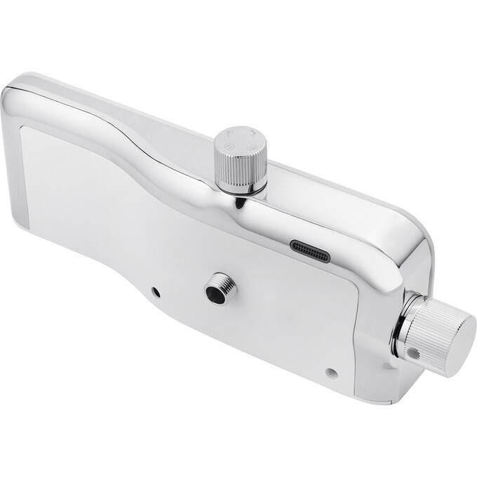 Комплект змішувачів для ванної кімнати Kroner Armada+Essen KRAW065W010 (W065+W010, хром/білий), фото , изображение 7