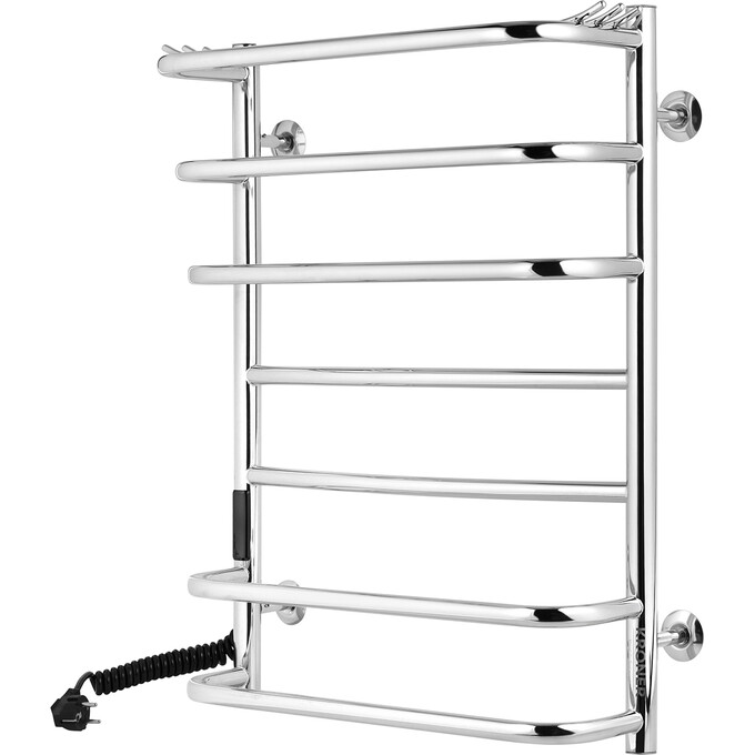 Электрический полотенцесушитель Kroner KRP Stern ST-EL70x50-7 (500x700, левый, сенсорный), Доступные размеры: 500 x 700, Подключение полотенцесушителя: левое, фото 