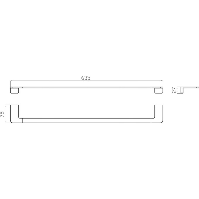 Полотенцедержатель Devit Do It 4030160C (хром), фото 2