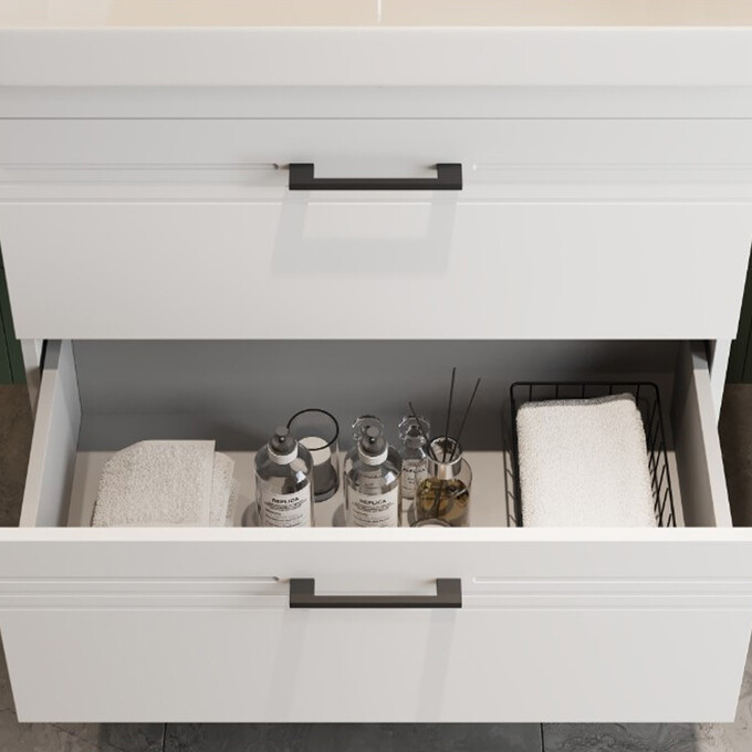 Тумба з раковиною Devit Urbanis White Matt 454080W (80 см, біла матова, підвісна), Доступні розміри: 80, Колір виробника: білий матовий, фото , изображение 4