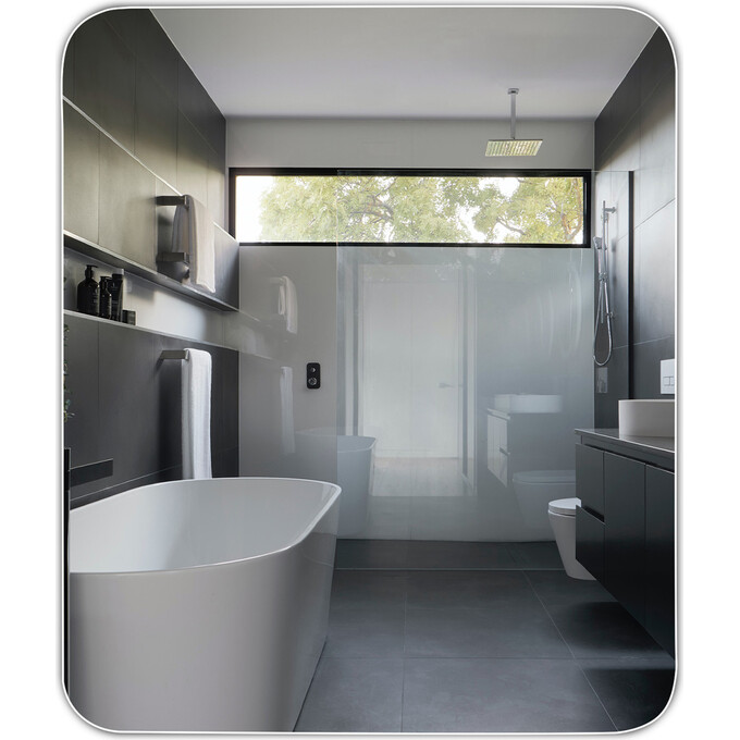 Дзеркало для ванної кімнати Devit Basic 4600700 (60x70 см), Доступні розміри: 60 x 70, фото , изображение 2