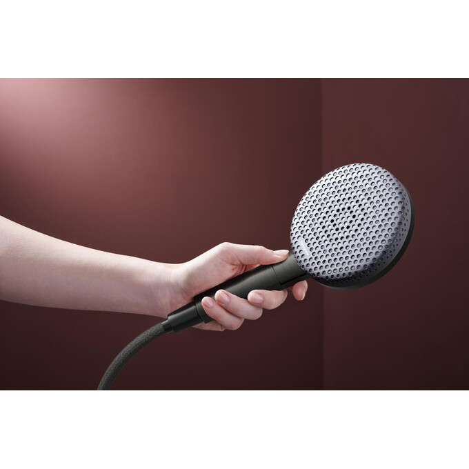 Лійка для душу Hansgrohe Raindance Alive Select S Brushed Black Chrome 24511340 (брашований чорний хром, трирежимна), Колір виробника: брашований чорний хром, фото , изображение 2