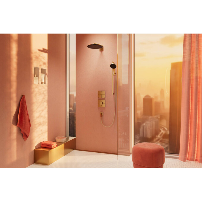 Лійка для душу Hansgrohe Raindance Alive Select S Brushed Bronze 24511140 (брашована бронза, трирежимна), Колір виробника: брашована бронза, фото , изображение 6