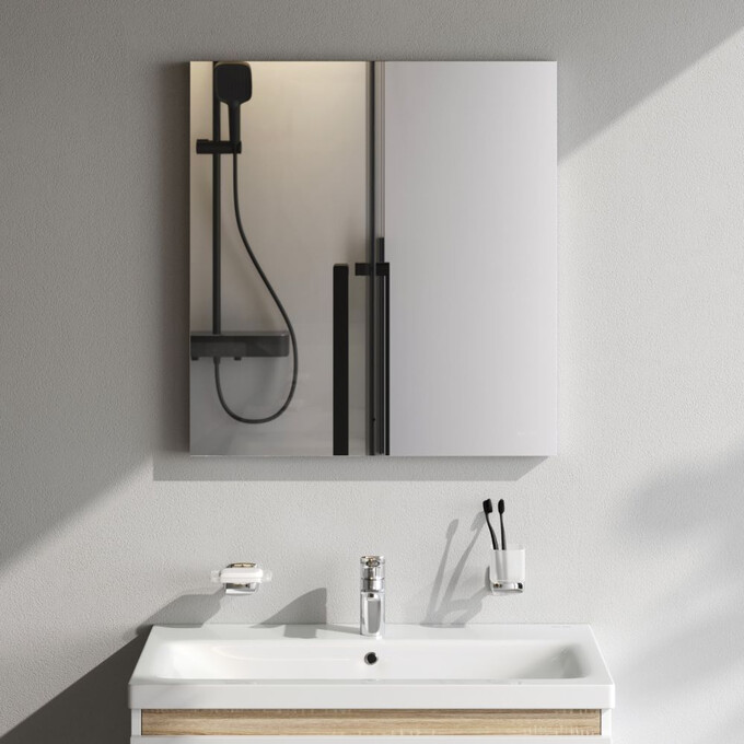 Зеркало для ванной комнаты Am.Pm X-Joy M85MOX10651WG38 (65x70 см, с LED-подсветкой, с ИК-сенсором), Доступные размеры: 65 x 70, фото 2