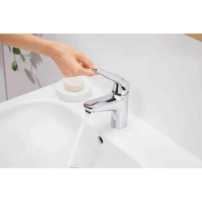 Змішувач для умивальника Grohe QuickFix Swift S-Size Chrome 24317001 (хром), фото , изображение 3