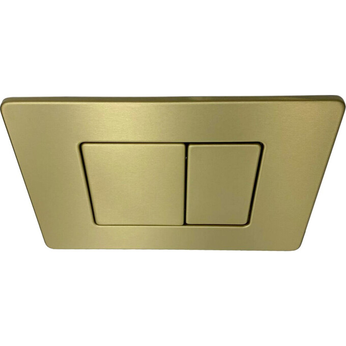Клавиша смыва VBI ELBA XS Brushed Gold VBI-030106 (брашированное золото), Цвет производителя: брашированное золото (матовое), фото 3