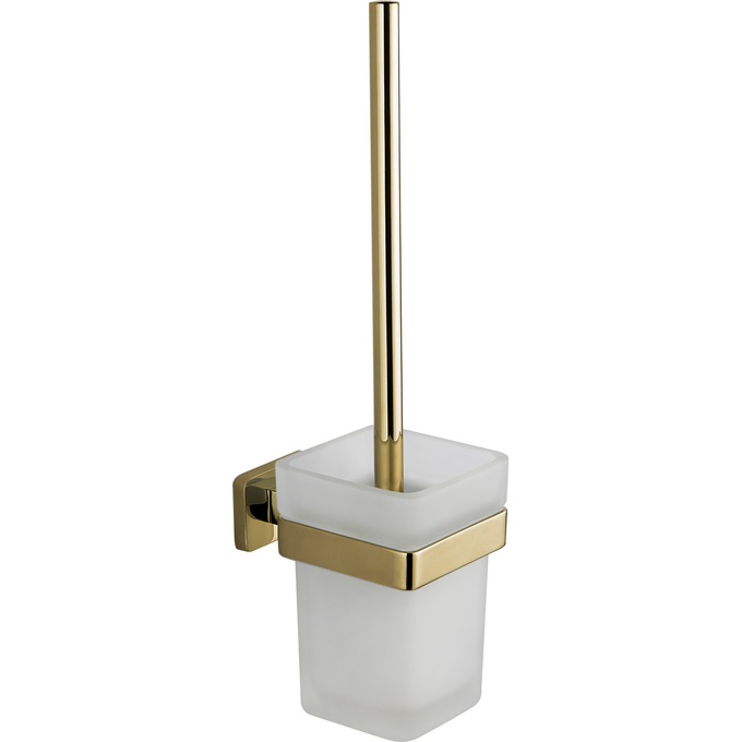 Ёршик для унитаза VBI Mars Gold VBI-040120GL (золото, настенный), Цвет производителя: золото, фото 