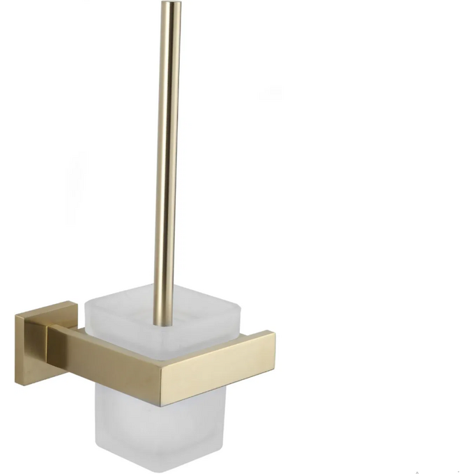 Йоршик для унітазу VBI Jupiter Brush Gold VBI-040610BG (брашоване золото, настінний), Колір виробника: золото матовое, фото 
