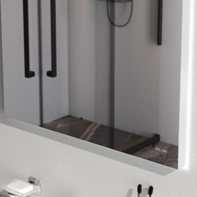 Зеркало для ванной комнаты Am.Pm X-Joy M85MOX10651WG38 (65x70 см, с LED-подсветкой, с ИК-сенсором), Доступные размеры: 65 x 70, фото 4